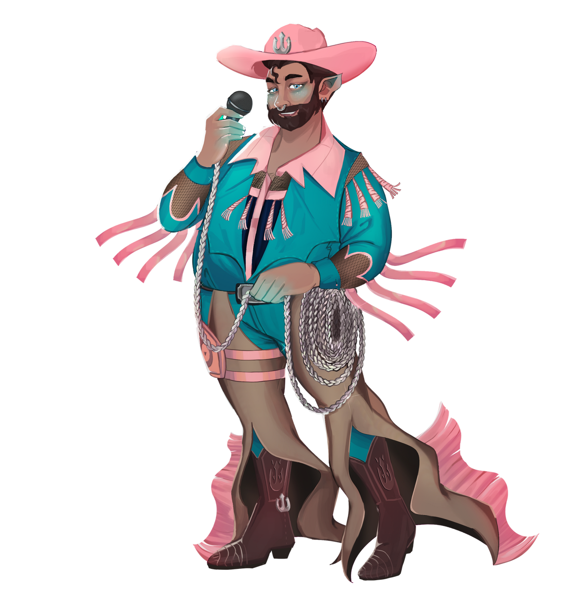 I provided the official illustration of the virtual singer TRITON.