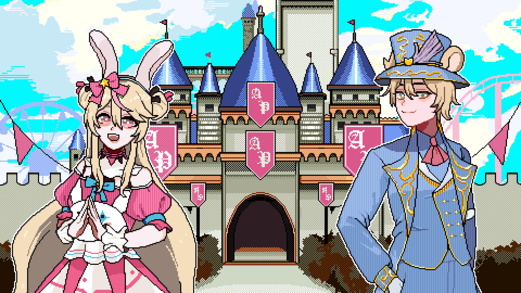 [CLIENT WORK] Music video illustration for &quot;Welcome to the Advice Park&quot; by Duckchild